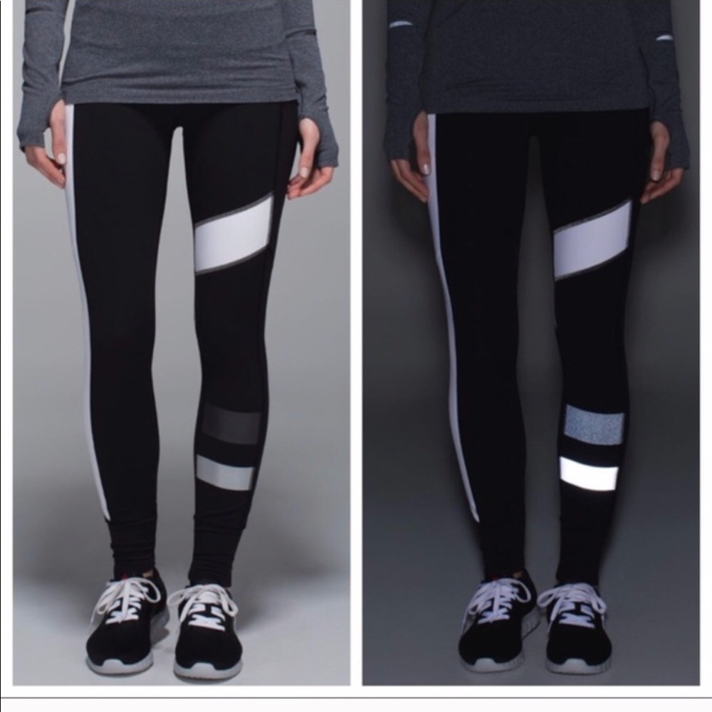 Lulu lemon Speed Tight II Luxtreme Black/White